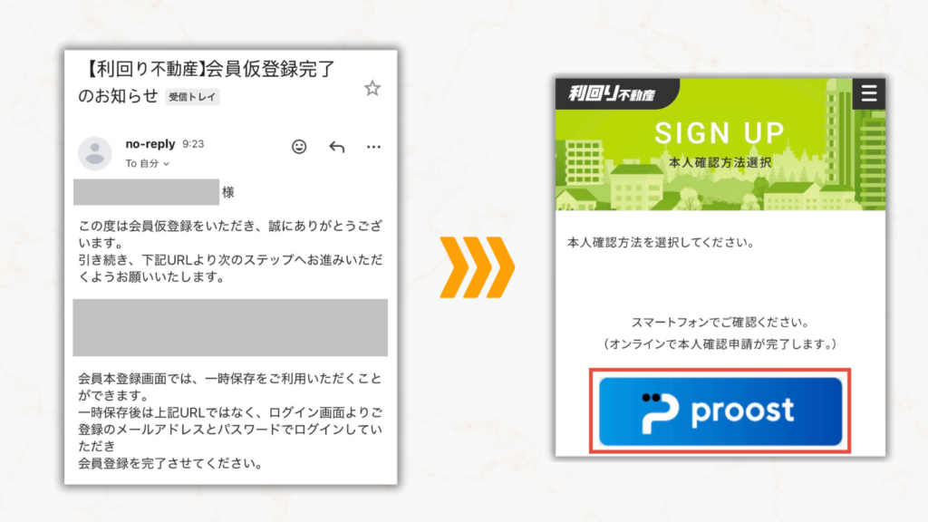 URLから本人確認